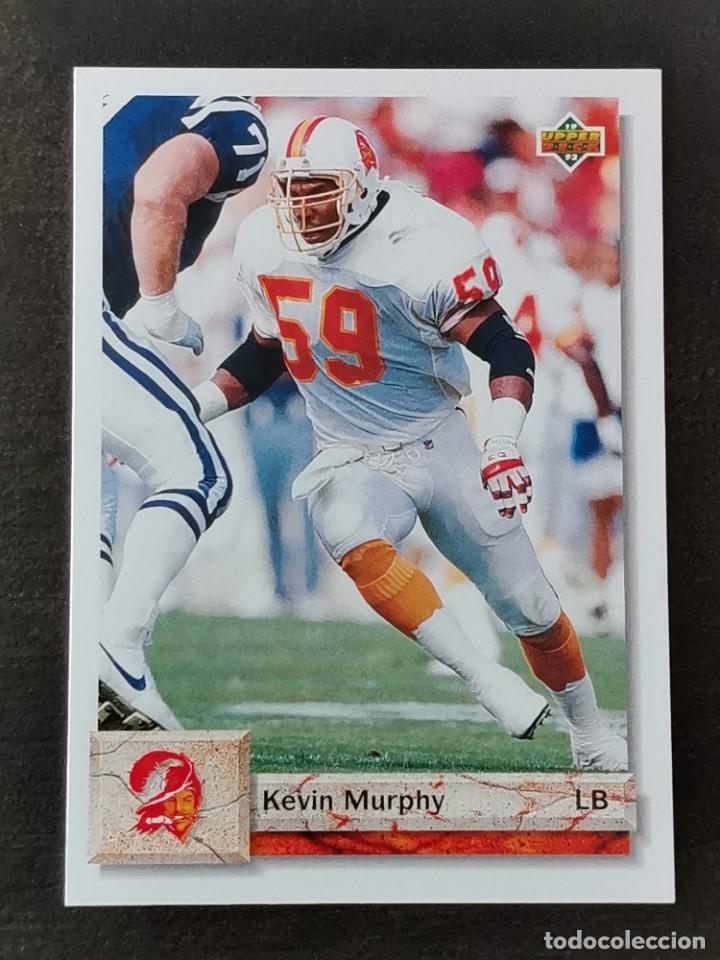 Collezionismo sportivo: Upper Deck Football 1992 #428 Kevin Murphy Tampa Bay Buccaneers NFL Card