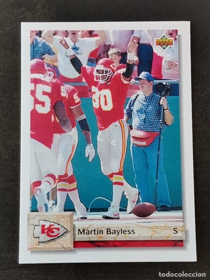Collezionismo sportivo: Upper Deck Football 1992 #615 Martin Bayless Kansas City Chiefs NFL Card