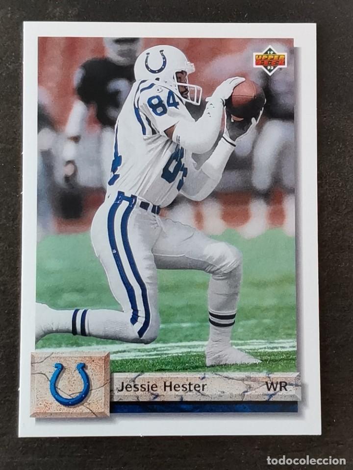 Coleccionismo deportivo: Upper Deck Football 1992 #129 Jessie Hester Indianapolis Colts NFL Card