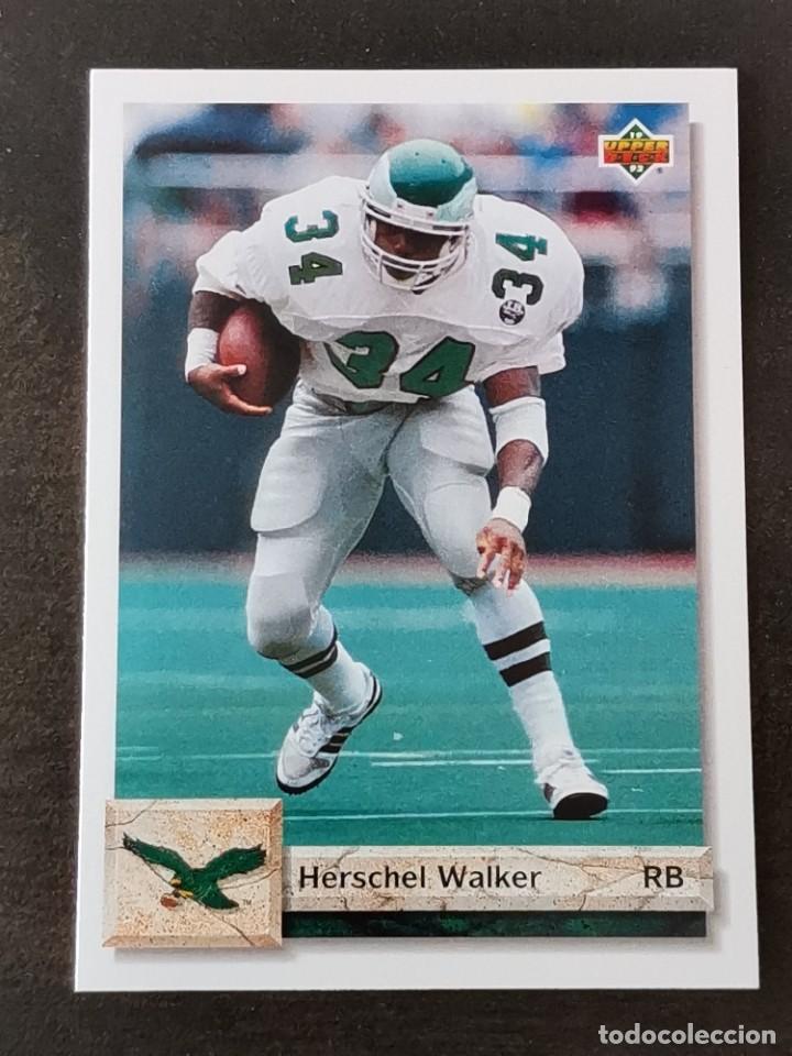 Sammelleidenschaft Sport: Upper Deck Football 1992 #481 Herschel Walker Philadelphia Eagles NFL Card