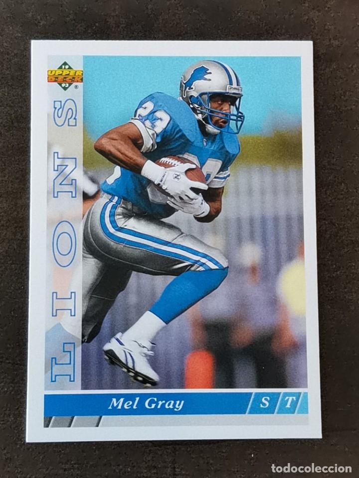 Collezionismo sportivo: Upper Deck Football 1993 #206 Mel Gray Detroit Lions NFL Card