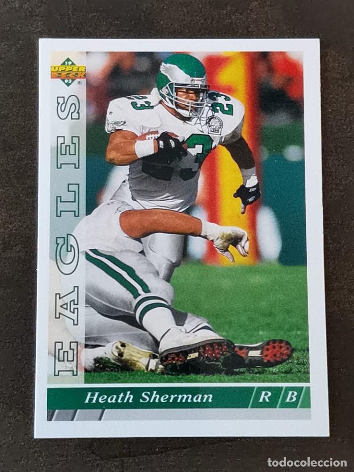 Collezionismo sportivo: Upper Deck Football 1993 #380 Heath Sherman Philadelphia Eagles NFL Card