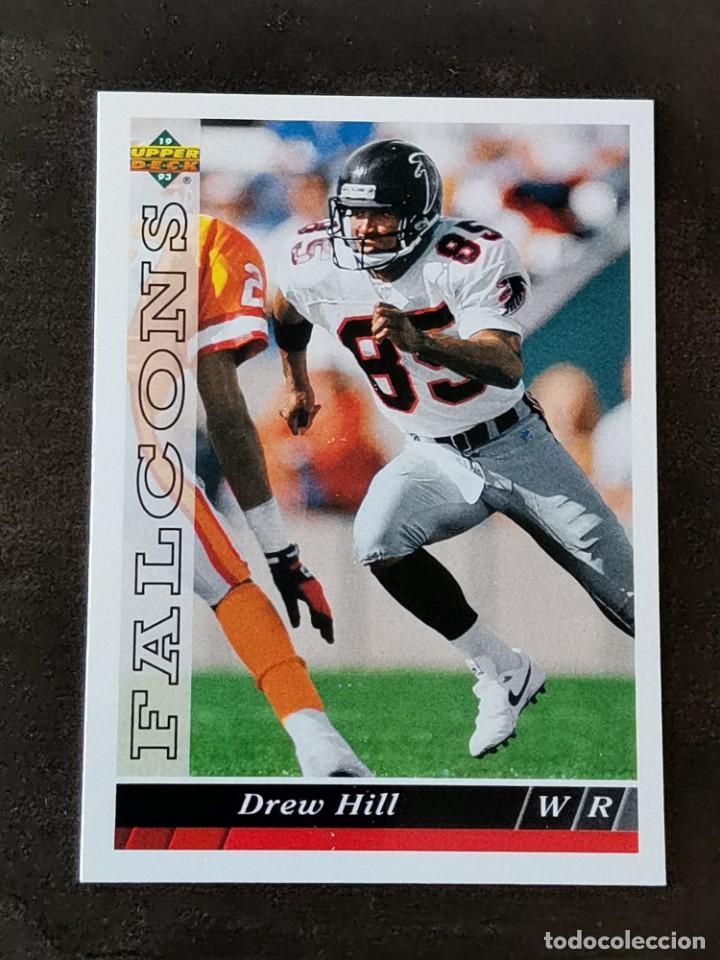 Collezionismo sportivo: Upper Deck Football 1993 #453 Drew Hill Atlanta Falcons NFL Card