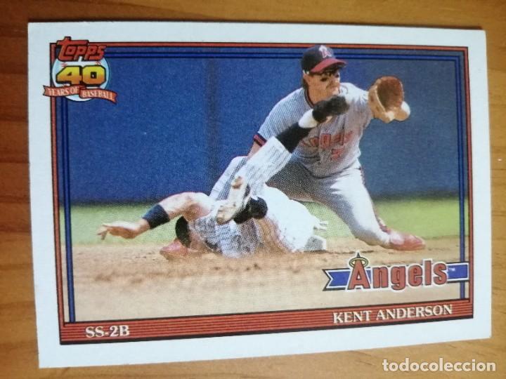 Collezionismo sportivo: CROMO N&ordm; 667 - BEISBOL, MLB & MLBPA 1991 - TOPPS 40 YEARS OF BASEBALL - KENT ANDERSON