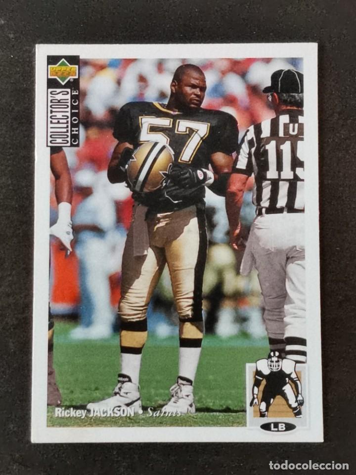 Coleccionismo deportivo: Upper Deck Collector's Choice 1994 #172 Rickey Jackson New Orleans Saints NFL Card