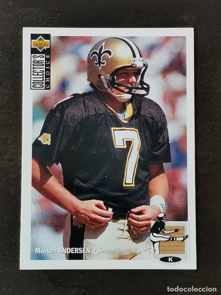 Coleccionismo deportivo: Upper Deck Collector's Choice 1994 #100 Morten Andersen New Orleans Saints NFL Card