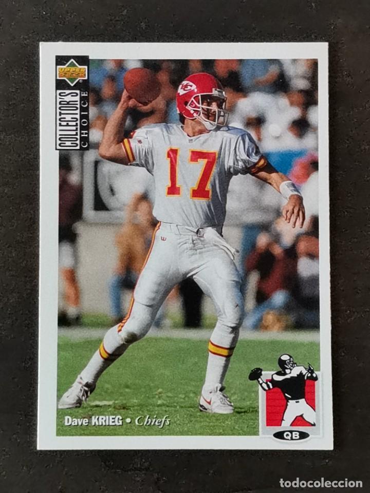 Coleccionismo deportivo: Upper Deck Collector's Choice 1994 #64 Dave Krieg Kansas City Chiefs NFL Card