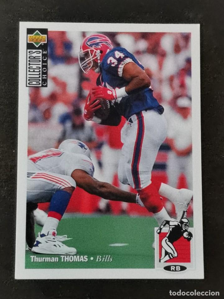 Coleccionismo deportivo: Upper Deck Collector's Choice 1994 #227 Thurman Thomas Buffalo Bills NFL Card