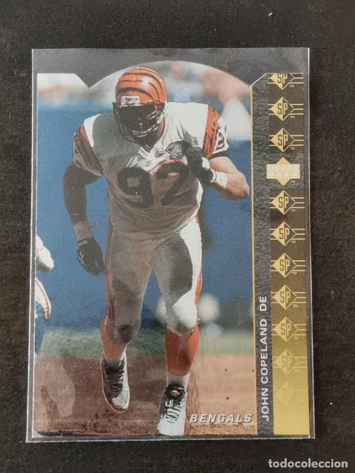 Coleccionismo deportivo: Upper Deck SP 1994 Die-Cut Parallel #57 John Copeland Cincinnati Bengals NFL Card