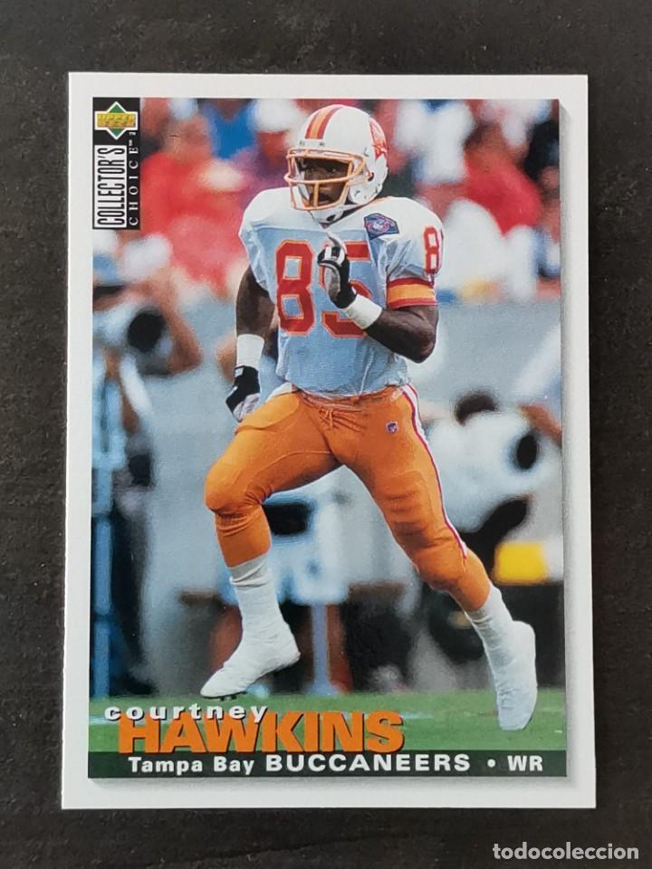 Sports collectibles: Upper Deck Collector's Choice 1995 #186 Courtney Hawkins Tampa Bay Buccaneers NFL Card