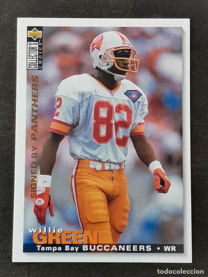 Sports collectibles: Upper Deck Collector's Choice 1995 #340 Willie Green Tampa Bay Buccaneers NFL Card