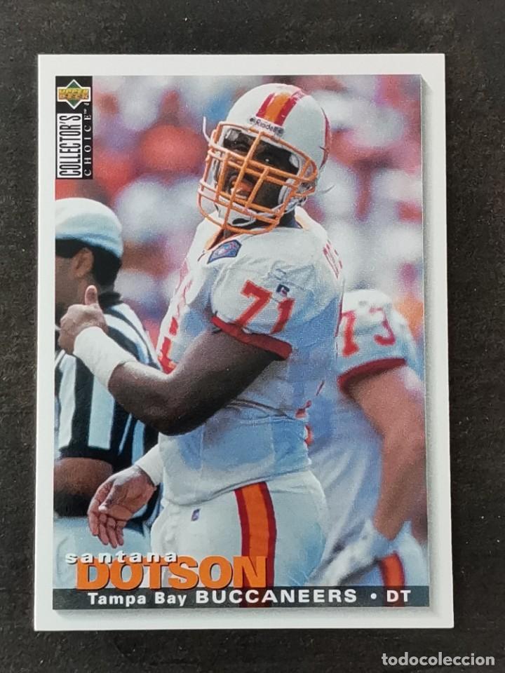 Coleccionismo deportivo: Upper Deck Collector's Choice 1995 #326 Santana Dotson Tampa Bay Buccaneers NFL Card