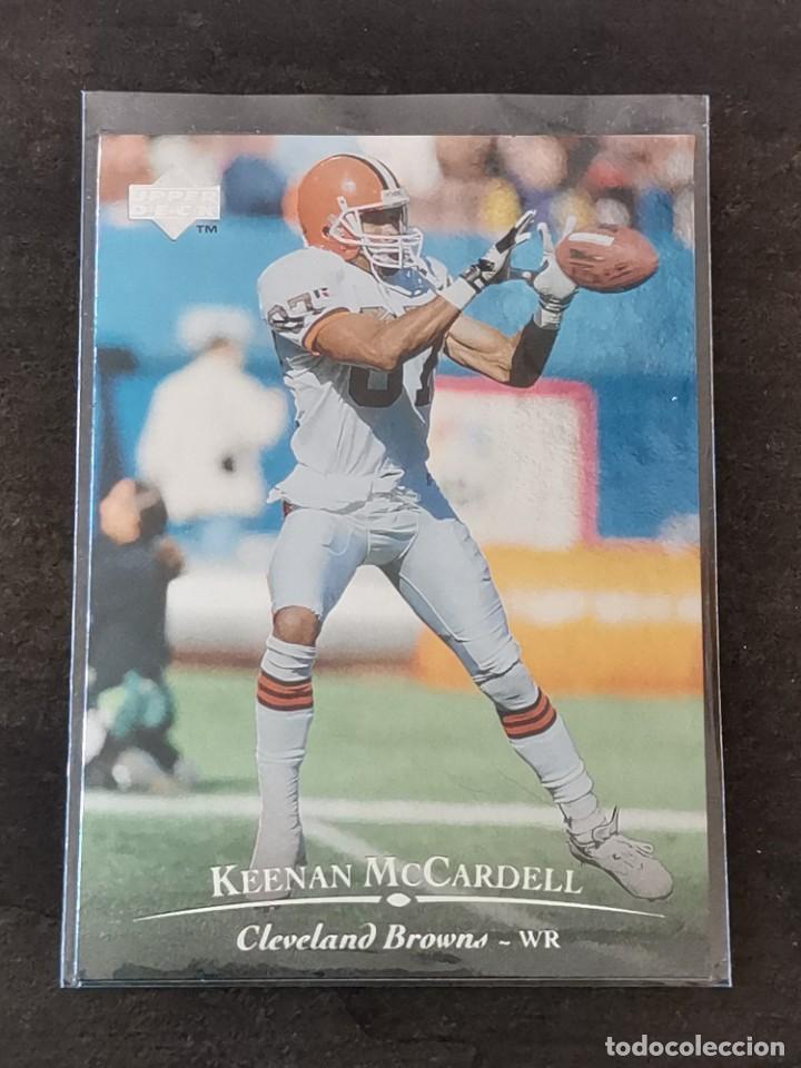 Coleccionismo deportivo: Upper Deck Silver 1996 #187 Keenan McCardell Cleveland Browns NFL Card