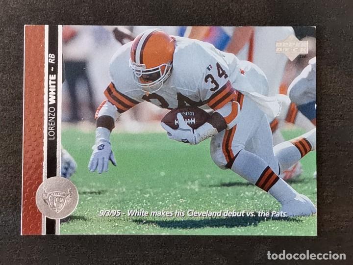 Coleccionismo deportivo: Upper Deck Football 1996 #45 Lorenzo White Baltimore Ravens NFL Card