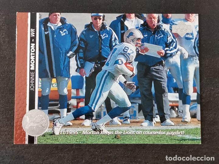 upper deck football 1996 #251 johnnie morton de - Buy Collectible stickers  of other sports on todocoleccion