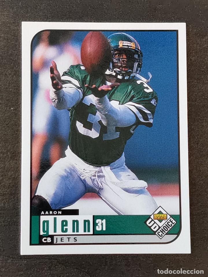 Colecionismo desportivo: Upper Deck Choice 1998 #126 Aaron Glenn New York Jets NFL Card