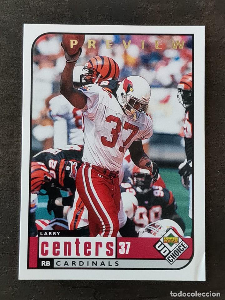 Colecionismo desportivo: Upper Deck Choice 1998 Preview Parallel #4 Larry Centers Arizona Cardinals NFL Card
