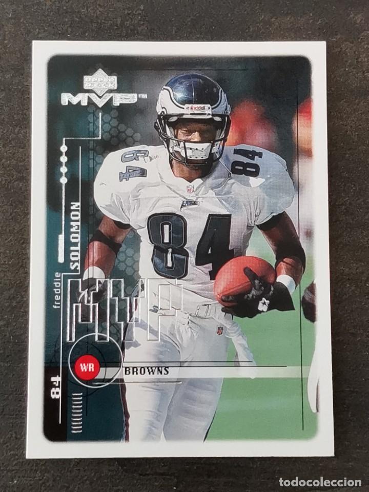 Colecionismo desportivo: Upper Deck MVP 1999 #48 Freddie Solomon Cleveland Browns NFL Card