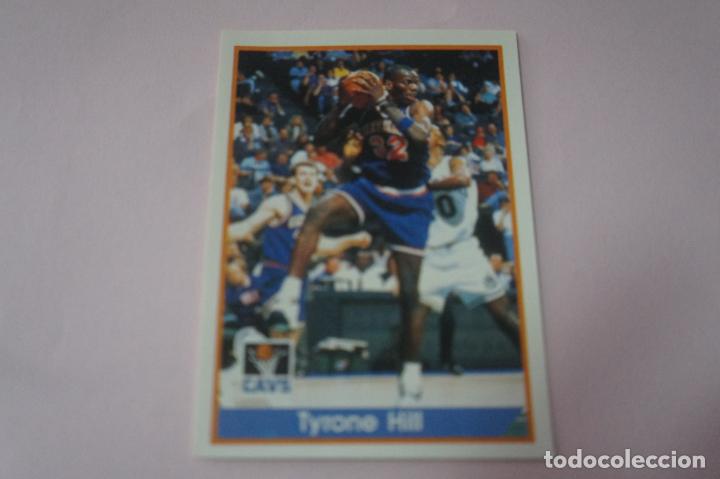 Coleccionismo deportivo: CROMO DE BALONCESTO TYRONE HILL DEL CAVS SIN PEGAR N&ordm; 40 NBA BASKETBALL 94-95 PANINI