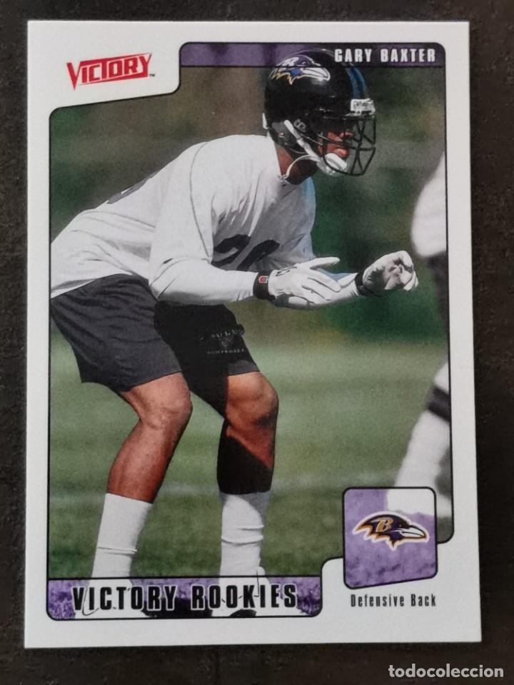 Coleccionismo deportivo: Upper Deck Victory 2001 Rookie Card #375 Gary Baxter Baltimore Ravens NFL Card