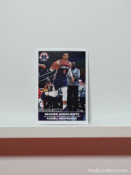 Coleccionismo deportivo: NBA USA 2021 2022 21 22 CROMO PANINI BALONCESTO N 11 HIGHLIGHTS WASHINGTON WIZARDS RUSELL WESTBROOK