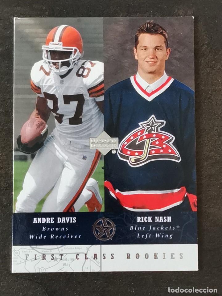 Coleccionismo deportivo: Upper Deck Superstars 2003 First Class Rookies #261 Andre Davis Cleveland Browns NFL Card