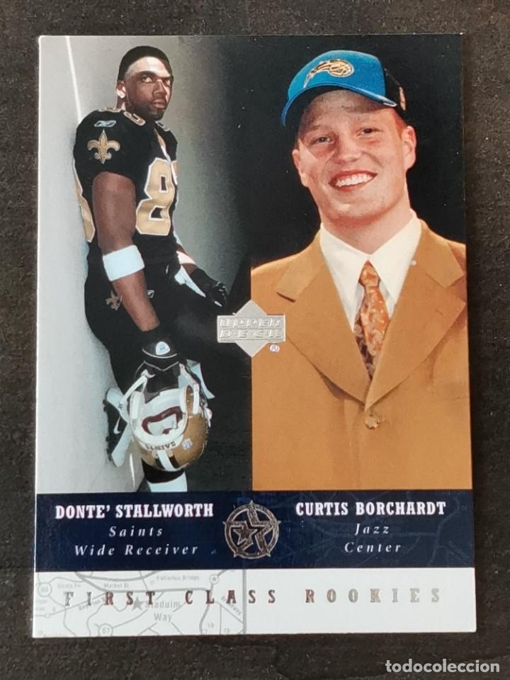 Coleccionismo deportivo: Upper Deck Superstars 2003 First Class Rookies #280 Donte' Stallworth New Orleans Saints NFL Card