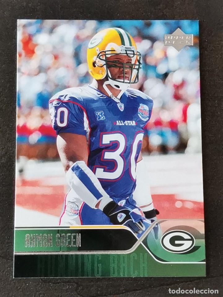 Collezionismo sportivo: Upper Deck Football 2004 #72 Ahman Green Green Bay Packers NFL Card