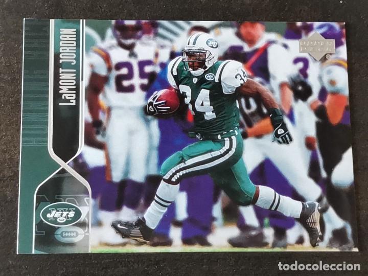 Collezionismo sportivo: Upper Deck Football 2004 #137 LaMont Jordan New York Jets NFL Card