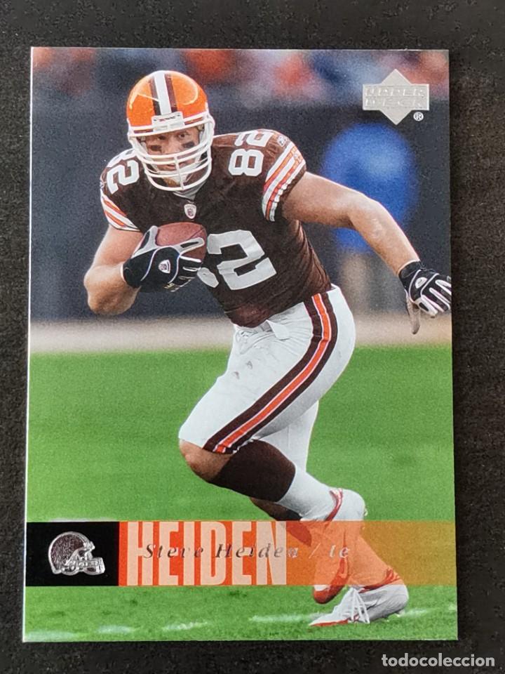 Sammelleidenschaft Sport: Upper Deck Football 2006 #48 Steve Heiden Cleveland Browns NFL Card