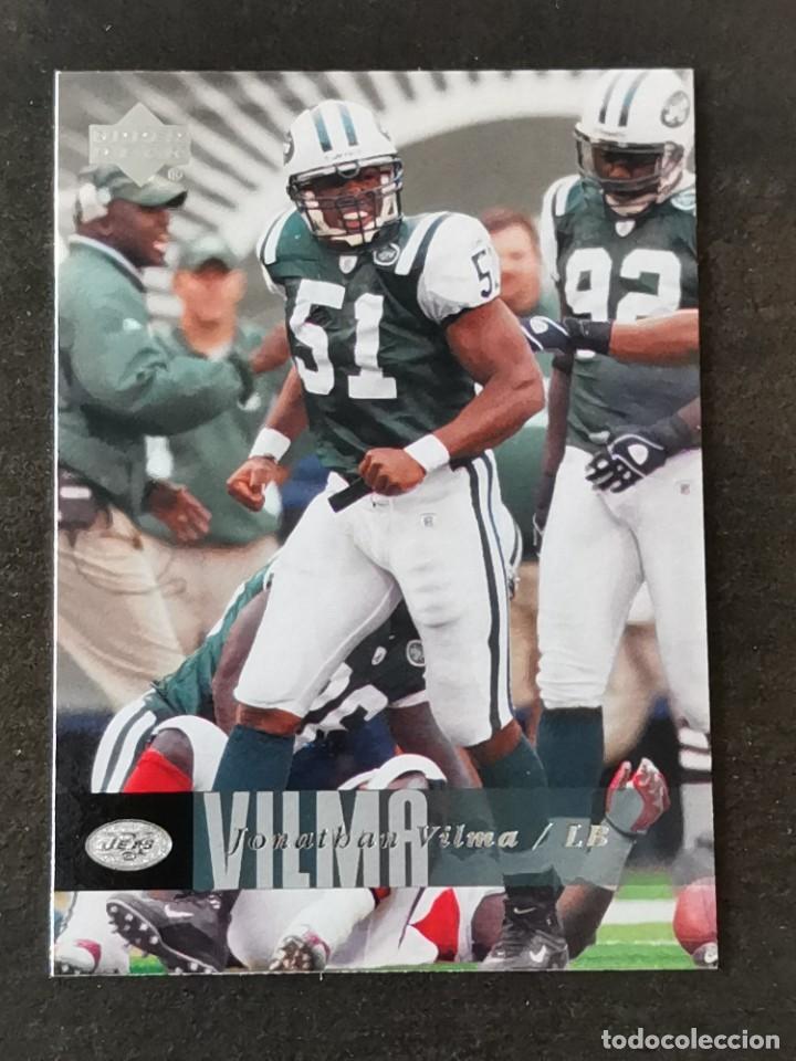 upper deck football 2006 #137 jonathan vilma ne - Buy Collectible stickers  of other sports on todocoleccion