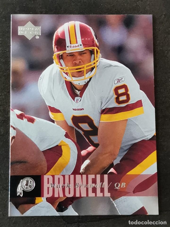 Collezionismo sportivo: Upper Deck Football 2006 #195 Mark Brunell Washington Redskins NFL Card