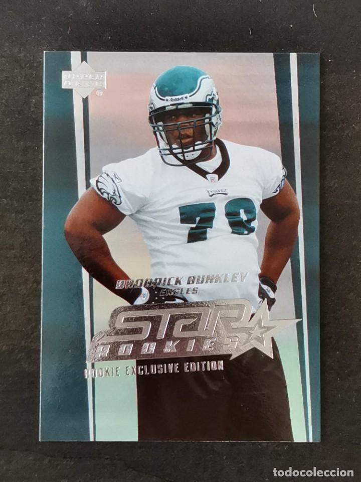 Coleccionismo deportivo: Upper Deck Football 2006 Star Rookies #233 Brodrick Bunckley Philadelphia Eagles NFL Card
