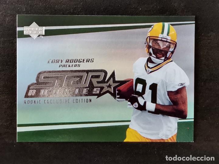 Coleccionismo deportivo: Upper Deck Football 2006 Star Rookies #236 Cory Rodgers Green Bay Packers NFL Card