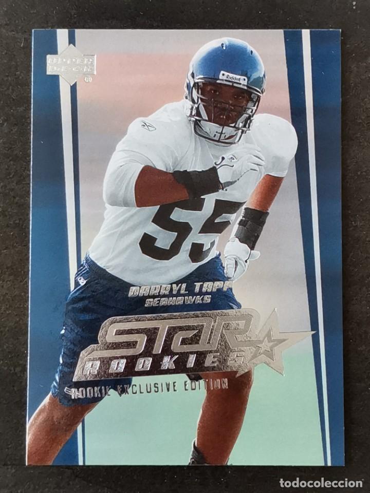 Coleccionismo deportivo: Upper Deck Football 2006 Star Rookies #240 Darryl Tapp Seattle Seahawks NFL Card