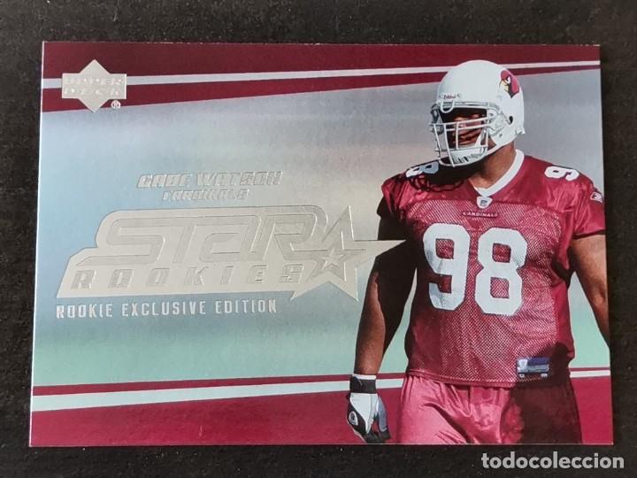 Coleccionismo deportivo: Upper Deck Football 2006 Star Rookies #248 Gabe Watson Arizona Cardinals NFL Card