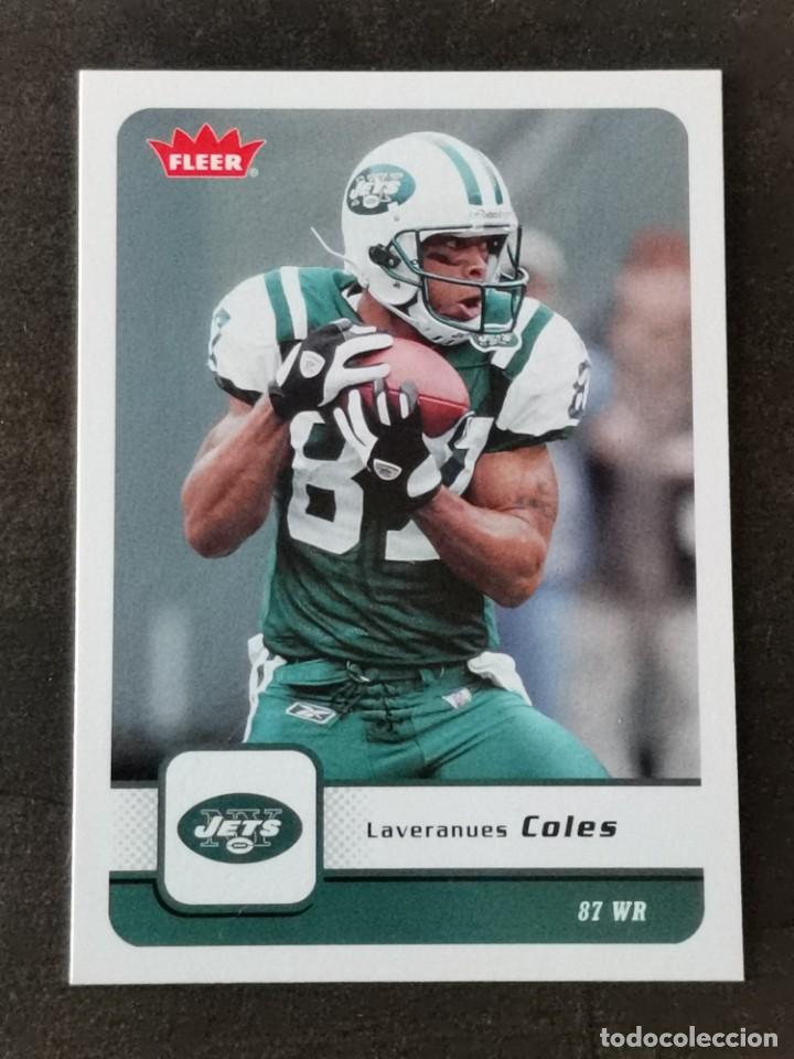 upper deck fleer 2006 #69 laveranues coles new - Buy Collectible stickers  of other sports on todocoleccion