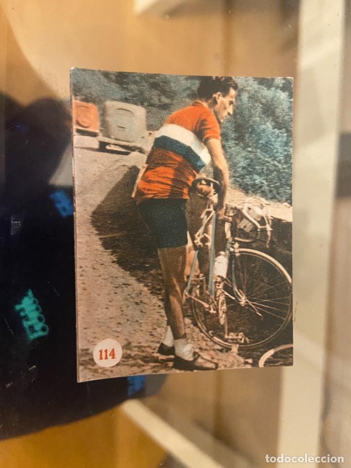 Coleccionismo deportivo: ESCENAS DEPORTIVAS N&ordm; 114 GEMINIAMI GIRO 1953 CICLISMO