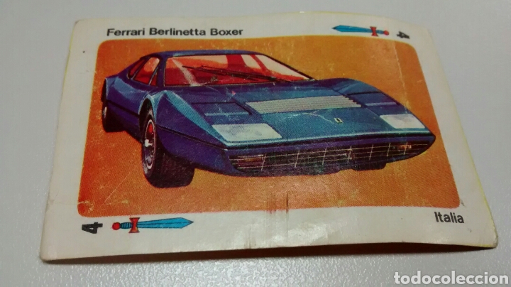 Coleccionismo deportivo: TELE MOTOR EDICIONES ESTE FERRARI BERLINETTA BOXER 4 DE ESPADAS