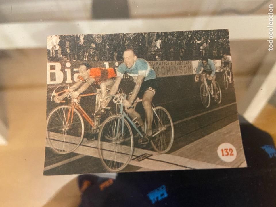 Coleccionismo deportivo: ESCENAS DEPORTIVAS N&ordm; 132 MAGNI GIRO 1953 CICLISMO