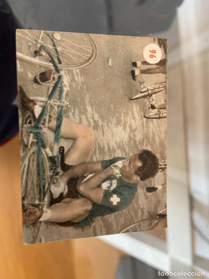 Coleccionismo deportivo: ESCENAS DEPORTIVAS N&ordm; 96 CROCITORTI GIRO 1953 CICLISMO no pegado