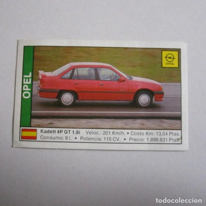 Coleccionismo deportivo: CROMO COCHES 89 . OPEL KADETT 4P 1.8I GT. N&ordm; 117. COLECCI&Oacute;N CUSCO. A&Ntilde;O 1988