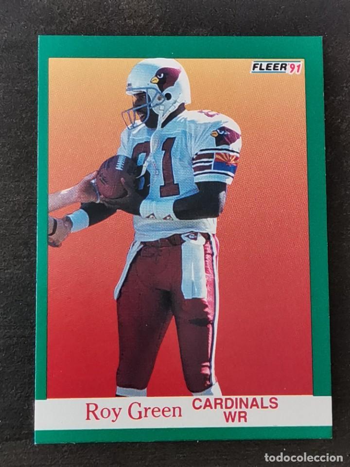 Colecionismo desportivo: Fleer Football 1991 #340 Roy Green Phoenix Cardinals NFL Card