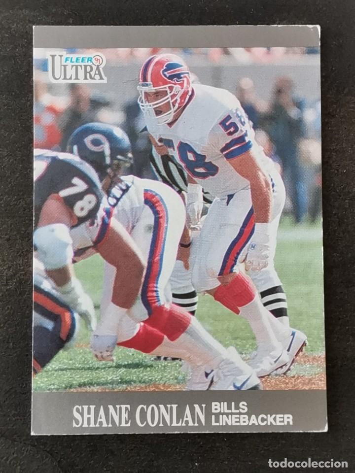 Sammelleidenschaft Sport: Fleer Ultra 1991 #2 Shane Conlan Buffalo Bills NFL Card