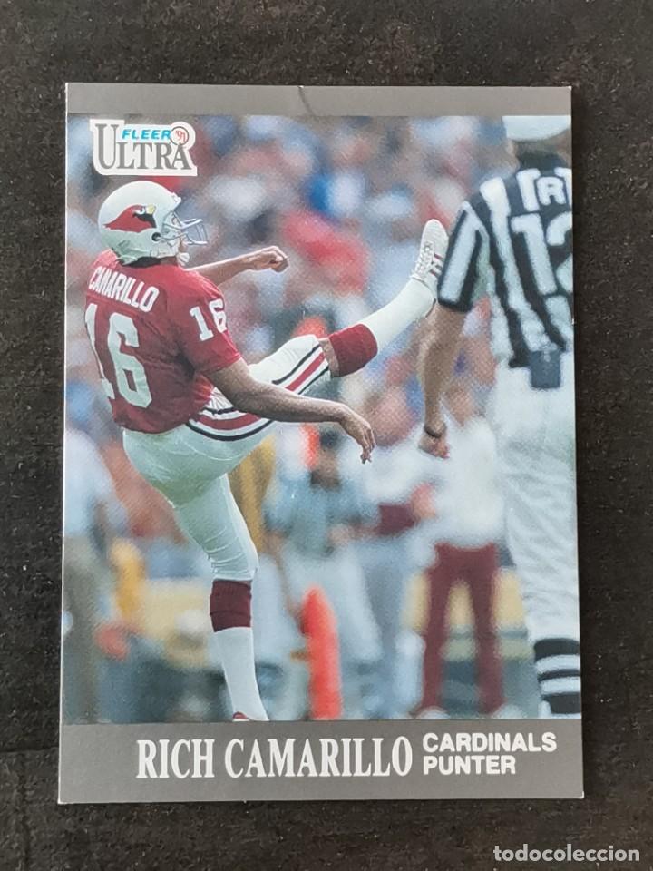 Collezionismo sportivo: Fleer Ultra 1991 #237 Rich Camarillo Phoenix Cardinals NFL Card