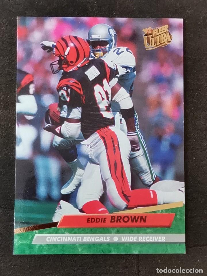 Fleer Ultra 1992 #52 Eddie Brown Cincinnati Bengals NFL Card