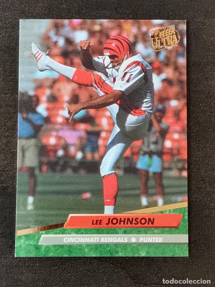 fleer ultra 1992 #58 lee johnson cincinnati ben - Buy Collectible stickers  of other sports on todocoleccion