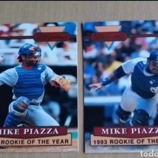Coleccionismo deportivo: MIKE PIAZZA 2 CARDS LIMITED EDITION ULTRA PRO. MLB... Lote 324807913