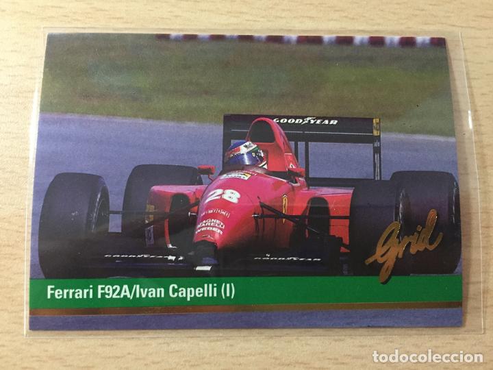 Coleccionismo deportivo: 1992 - 27 - Ferrari F92A - Ivan Capelli - FORMULA 1 - GRID
