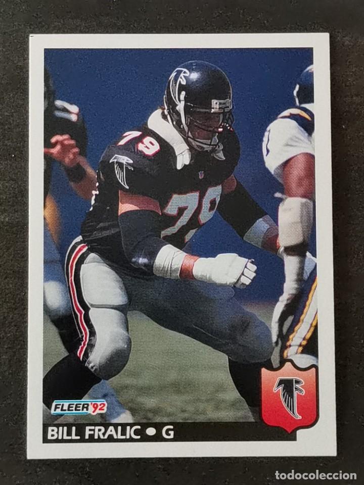 Collezionismo sportivo: Fleer Football 1992 #5 Bill Fralic Atlanta Falcons NFL Card